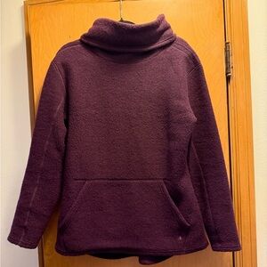 Smartwool Deep Purple Cowl Neck Sweater
